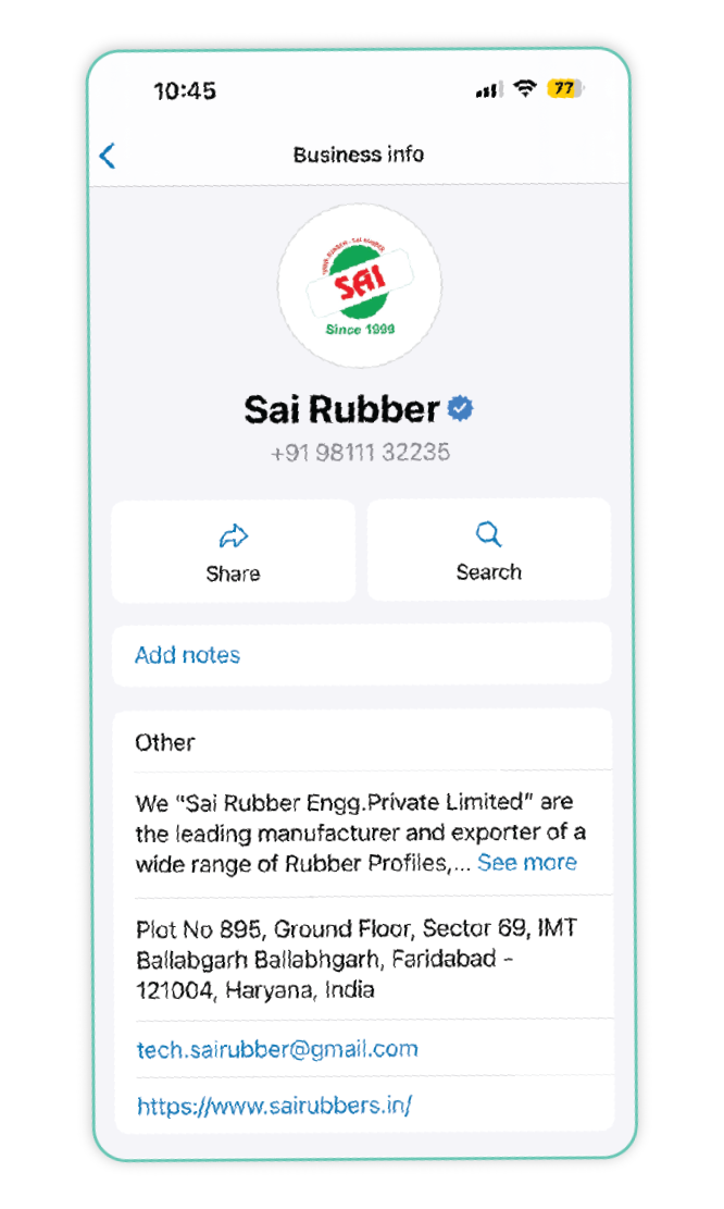 WhatsApp API 25